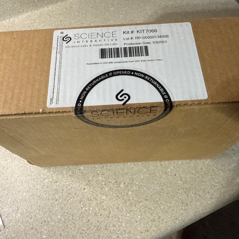 Science Interactive eScience Labs & Hands-On Labs Kit - KIT7066 Sealed